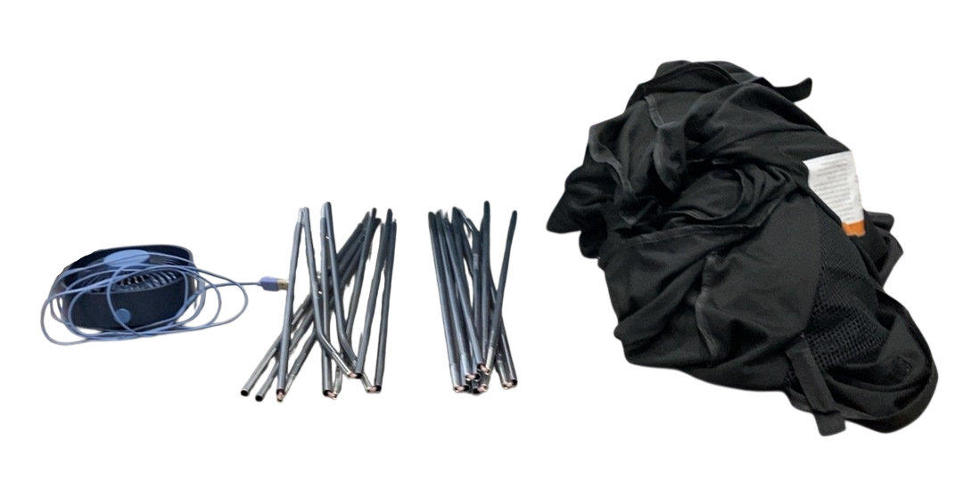Shop SlumberPod 3.0 Sleep Canopy with Fan, Black with Gray Accents at GoodBuy Gear
