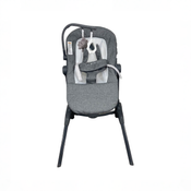 Shop Baby Delight Bloom Soothing Adjustable Lounger, Charcoal Tweed at GoodBuy Gear