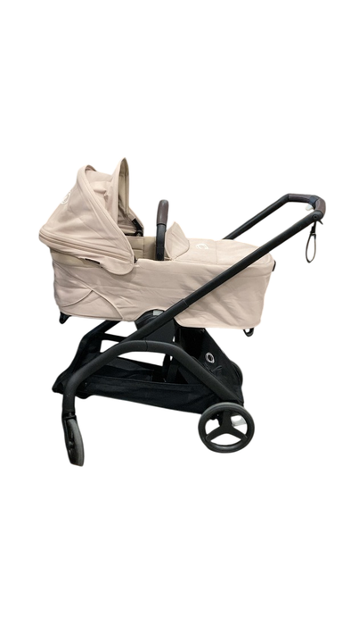 Shop Bugaboo Dragonfly Bassinet and Seat Stroller, 2024, Black, Desert Taupe, Desert Taupe at GoodBuy Gear