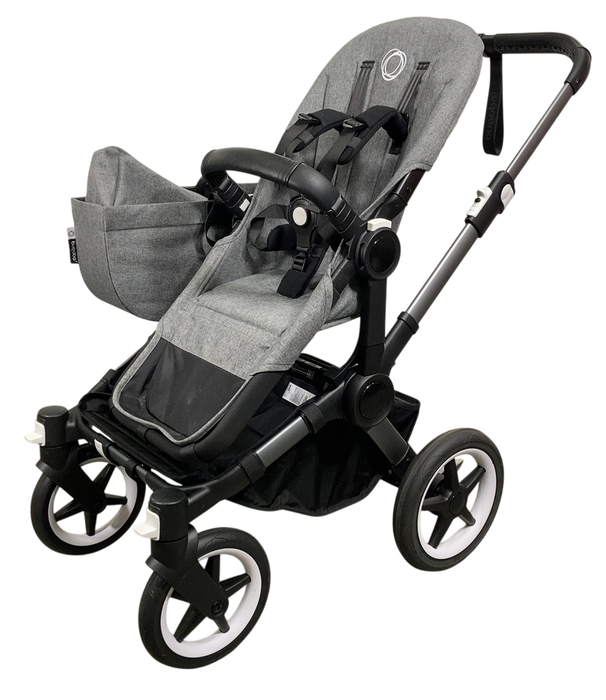 Shop Bugaboo Donkey 5 Mono Stroller, 2024, Graphite, Grey Melange, without Canopy at GoodBuy Gear