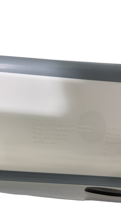 Shop Stokke Flexi Bath Foldable Baby Bathtub, White, XLarge at GoodBuy Gear