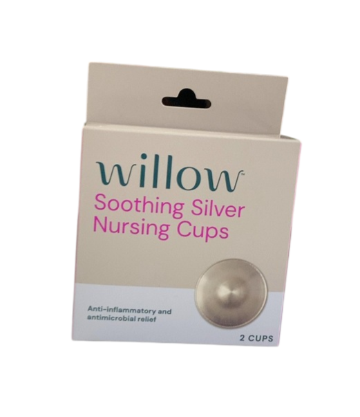 Shop Willow Soothing Silver Nursing Cups, Silver at GoodBuy Gear