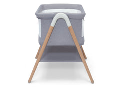 Shop Simmons Kids Koi Beechwood By The Bed Bassinet, Grey Dove at GoodBuy Gear