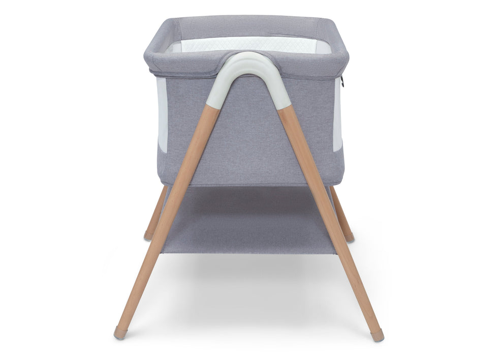 Shop Simmons Kids Koi Beechwood By The Bed Bassinet, Grey Dove at GoodBuy Gear