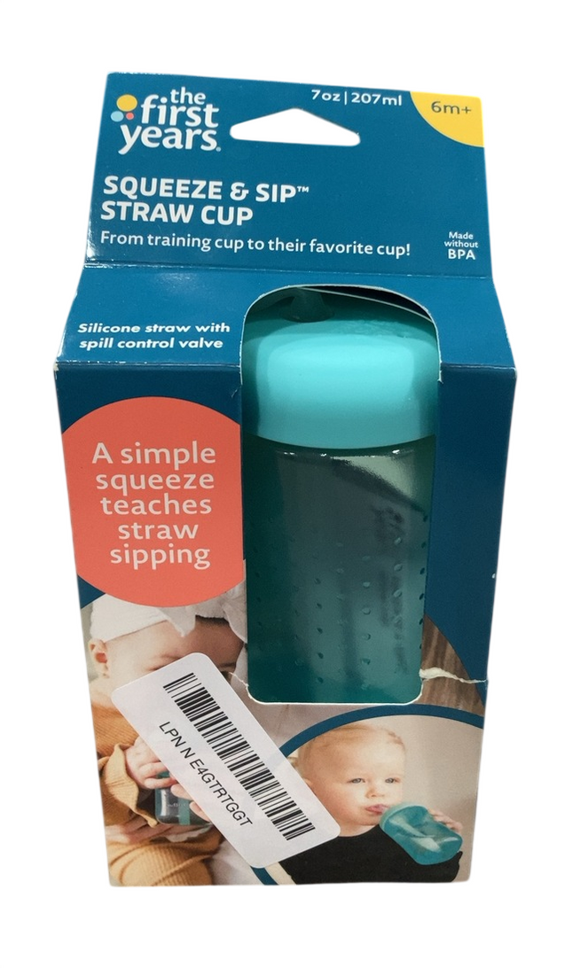 The First Years Squeeze & Sip Toddler Straw Cups, 1 pk — GoodBuy Gear