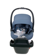 used UPPAbaby MESA MAX Infant Car Seat and Base, Gregory Blue Melange, 2023