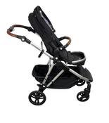 Shop Mockingbird Single to Double 2.0 Stroller, Black, Windowpane, Silver With Penny Leather, 2024 at GoodBuy Gear