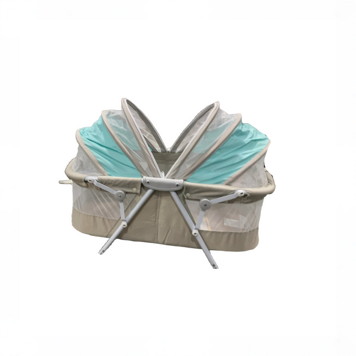 Shop Dream On Me Karley Bassinet, Blue/Grey, Original at GoodBuy Gear