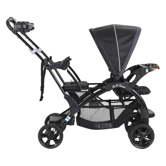 Shop Baby Trend Sit N Stand Double Stroller, 2025, Onyx at GoodBuy Gear