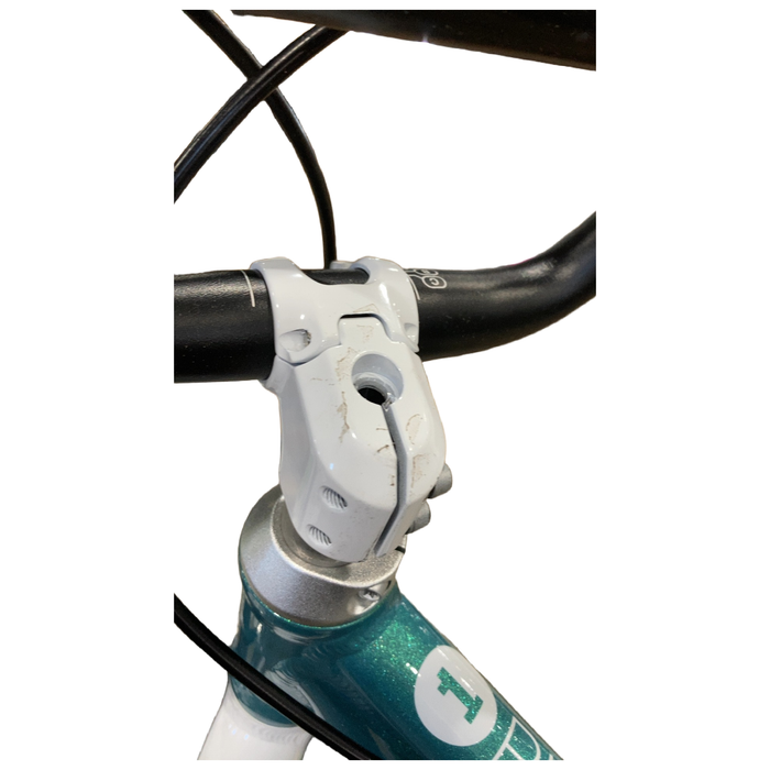 Shop Woom GO 1 Plus Balance Bike, Metalic turquoise at GoodBuy Gear
