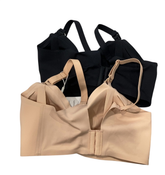 Shop Momcozy Ultra Soft & Omni Maternity Nursing Bra (2 Pack), Medium, Oyster Pink/black at GoodBuy Gear