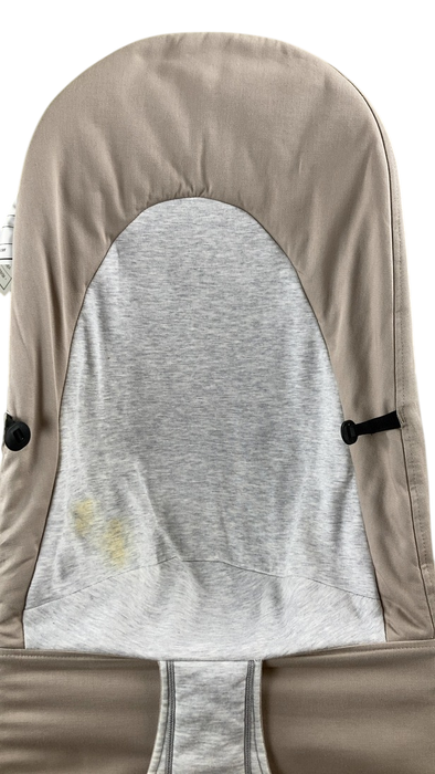 Shop BabyBjorn Bouncer Balance Soft, Beige/Gray, Black Frame at GoodBuy Gear