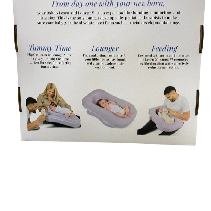 Shop Rahoo Baby Learn & Lounge 3-in-1 Newborn Lounger, Aloe at GoodBuy Gear