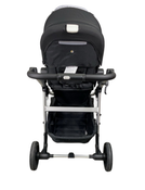 Shop Mockingbird Single to Double 2.0 Stroller, 2024, Black, Silver With Black Leather, Watercolor Drops at GoodBuy Gear