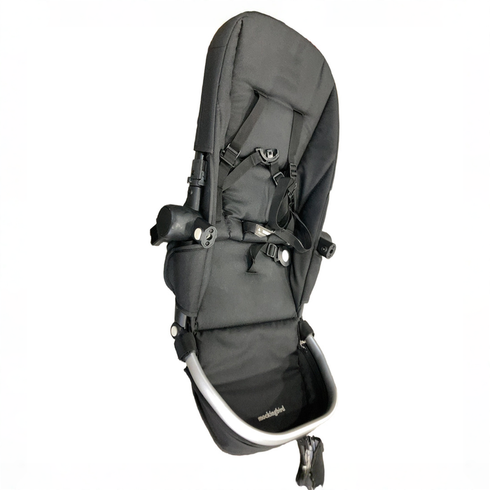 Shop Mockingbird 2nd Seat Kit 2.0, Black, Silver With Penny Leather, Windowpane at GoodBuy Gear