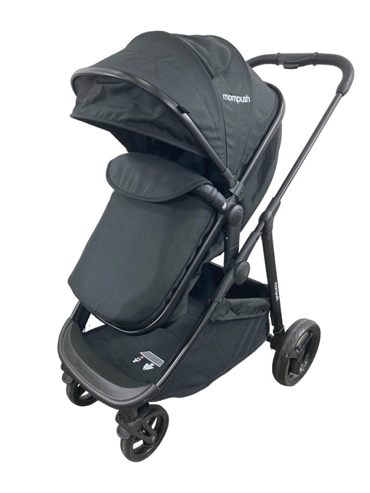Mompush Wiz Stroller, 2024, Black
