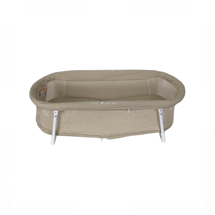Shop Baby Delight Snuggle Nest Portable Infant Bassinet, Organic Oat at GoodBuy Gear