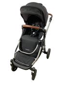 used Mockingbird Single to Double 2.0 Stroller, 2023, Silver with Penny Leather, Windowpane, Black