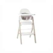 Shop Mockingbird High Chair, Cloud Washed Beech, White at GoodBuy Gear