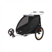 Shop Thule Coaster XT Bike Trailer, 2025, Black at GoodBuy Gear