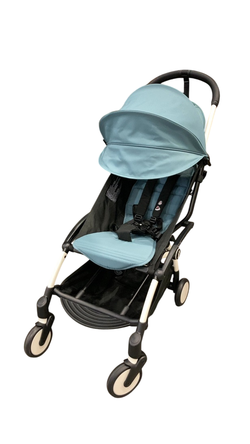 Shop Stokke YOYO3 Complete Stroller, 2024, Aqua, White at GoodBuy Gear