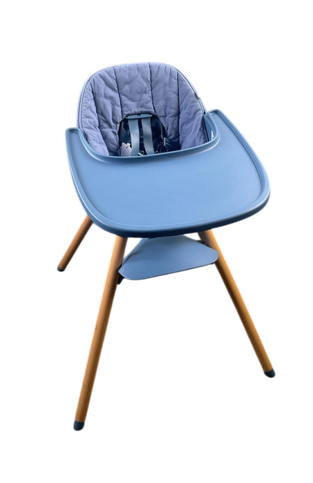 Shop Lalo The Chair with Cushion, Blueberry, Blueberry, Natural at GoodBuy Gear