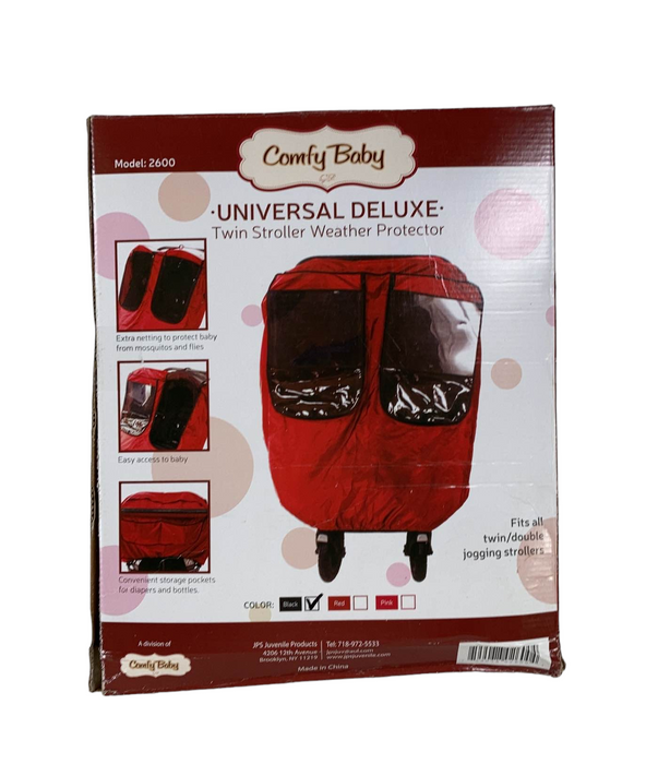 Comfy Baby Universal Deluxe Twin Stroller Weather Protector