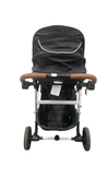 Shop Mockingbird Single to Double 2.0 Stroller, Black, Watercolor Drops, Silver With Penny Leather, 2025 at GoodBuy Gear