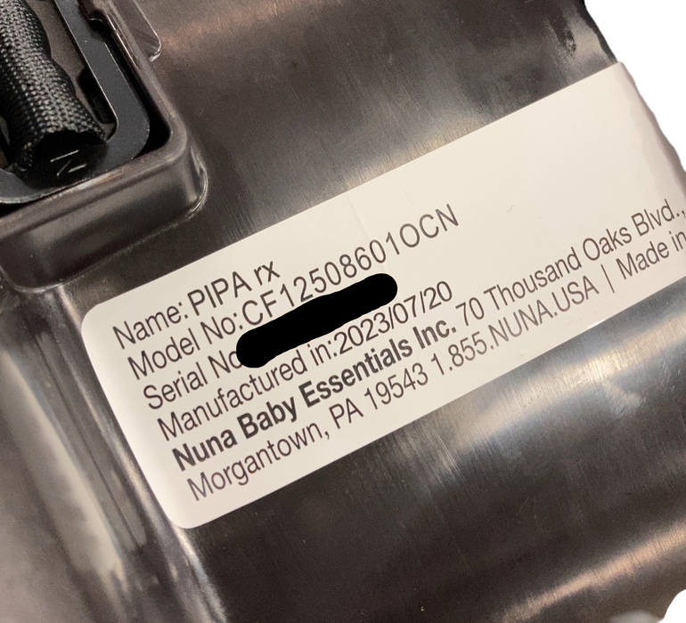 Shop Nuna PIPA rx Infant Car Seat with RELX Base, Ocean, 2023 at GoodBuy Gear