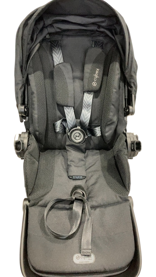 Shop Cybex Gazelle S Seat Unit, Black Bumper Bar, Moon Black at GoodBuy Gear
