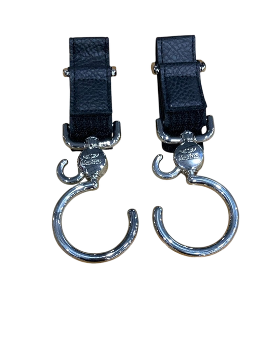 Shop Manito Styler Spin Stroller Hooks, Silver/Black at GoodBuy Gear