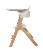 Shop Mockingbird High Chair, Natural Beech, White at GoodBuy Gear
