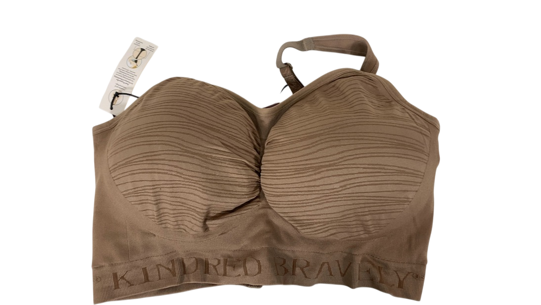 Shop Kindred Bravely Sublime Hands-Free Pumping & Nursing Bra, Latte, XX-Large, Regular at GoodBuy Gear