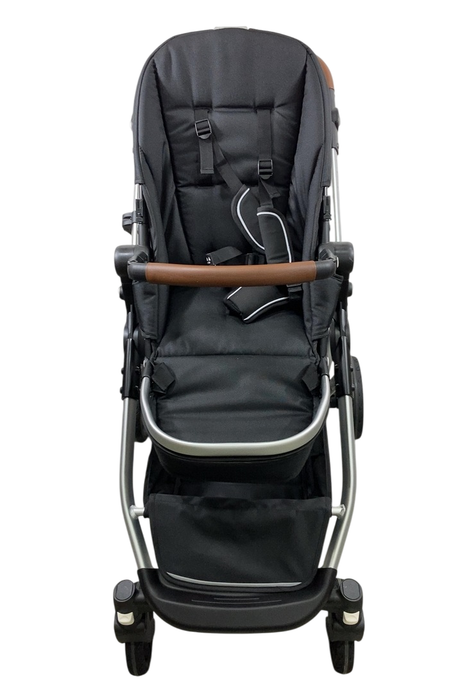 Shop Mockingbird Single to Double 2.0 Stroller, 2024, No Canopy, No Canopy, Silver With Penny Leather at GoodBuy Gear