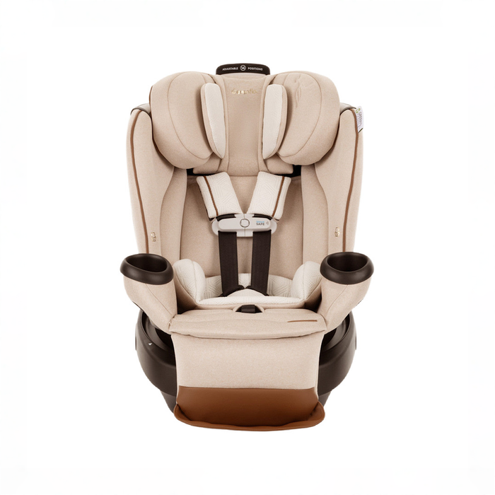 Shop Evenflo Revolve 360 Extend All-in-One Rotating Car Seat with Green & Gentle Fabric, 2025, Champagne at GoodBuy Gear