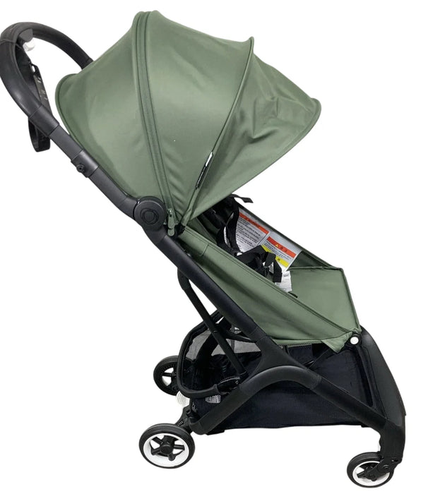 Bugaboo Butterfly Stroller, 2024, Black, Forest Green, Forest Green