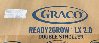 Shop Graco Ready2Grow LX 2.0 Double Stroller, 2025, Clark at GoodBuy Gear