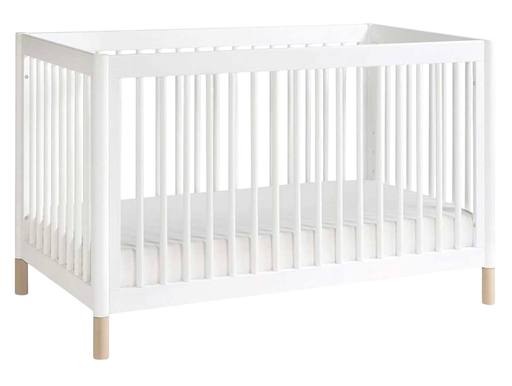 Shop Million Dollar Baby Gelato 4-in-1 Convertible Crib, Washed Natural - White at GoodBuy Gear