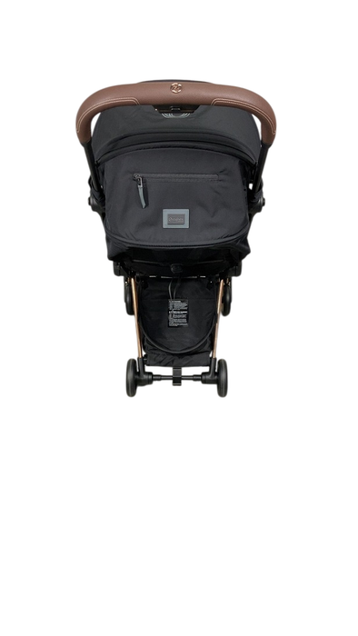 Shop Cybex Coya Stroller, 2024, Rose Gold, Sepia Black at GoodBuy Gear