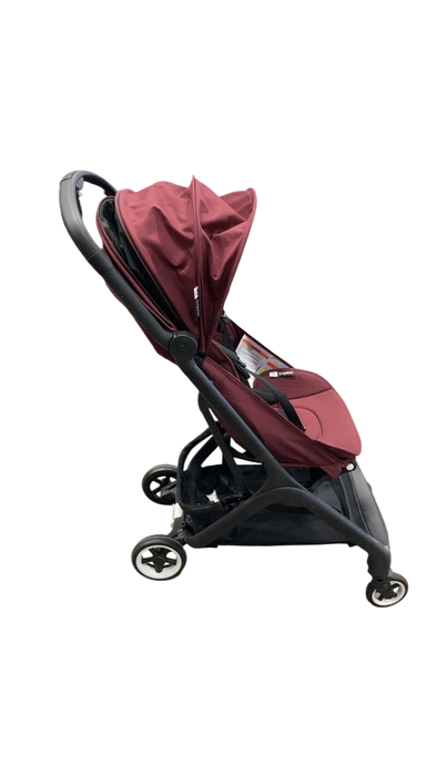Shop Bugaboo Butterfly Stroller, 2024, Black, Dark Cherry, Dark Cherry at GoodBuy Gear