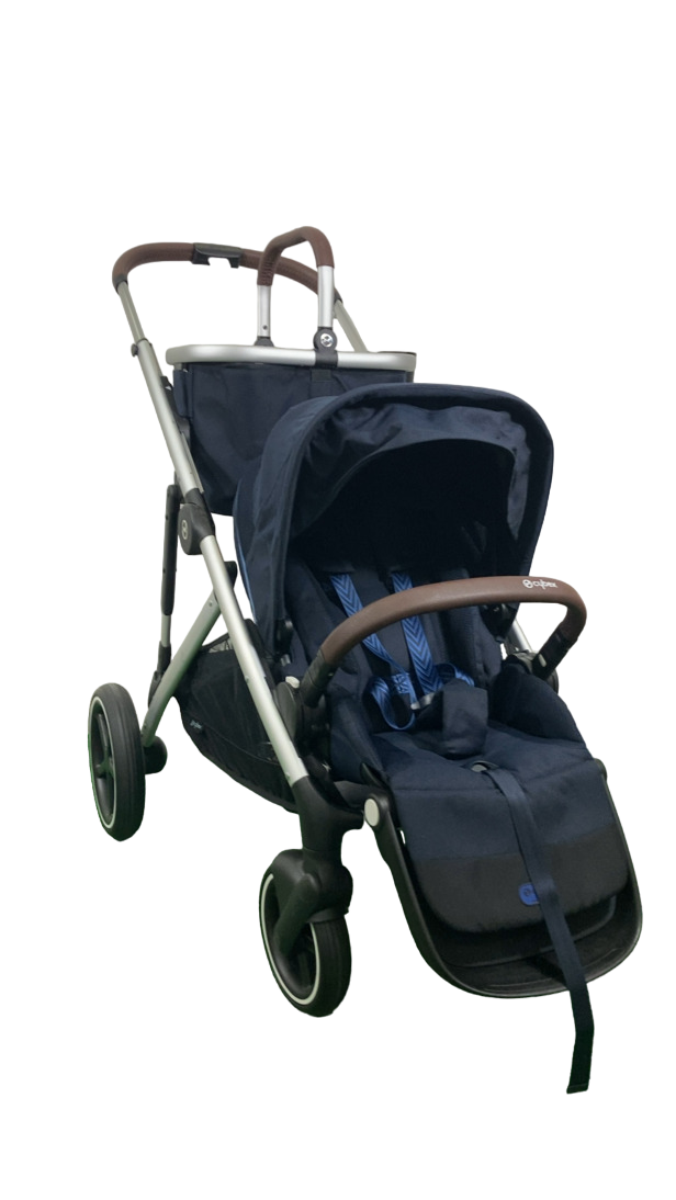 cybex gazelle s ocean blue Cybex Gazelle S Modular Stroller, 2023, Ocean Blue, Silver Frame