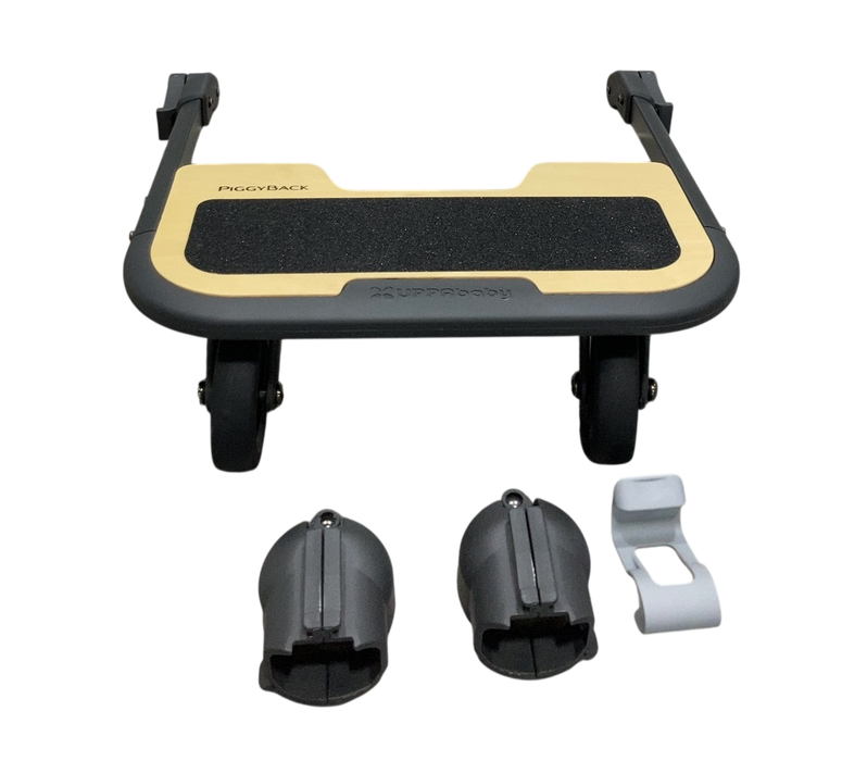 Shop UPPAbaby CRUZ PiggyBack Ride-Along Board (Pre-2020), Natural Wood/Black at GoodBuy Gear
