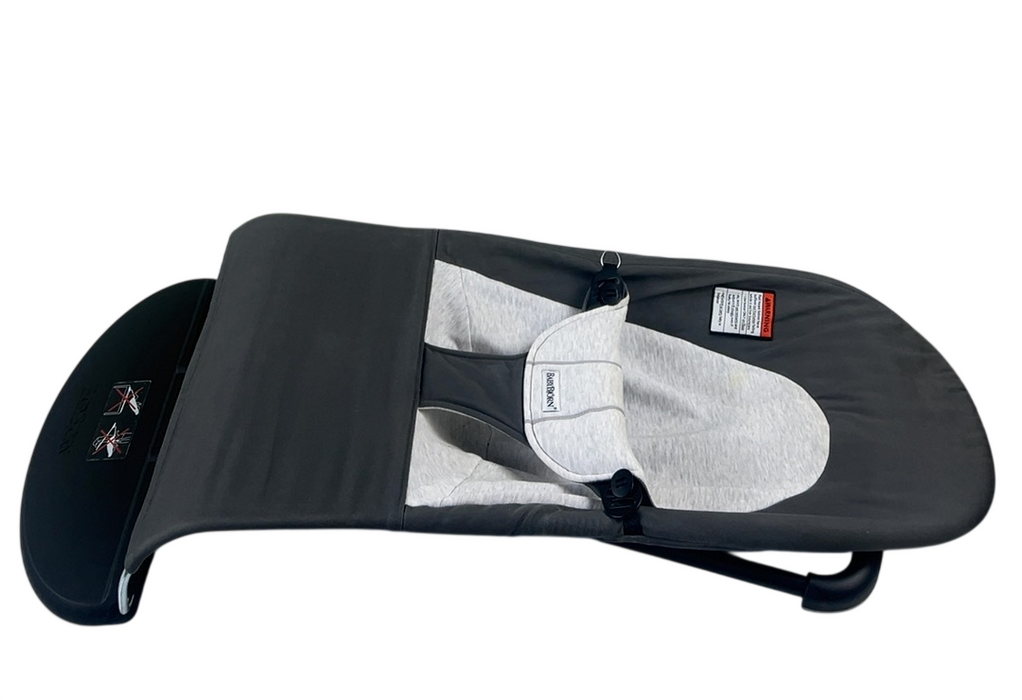 Shop BabyBjorn Bouncer Balance Soft, Black Frame, Dark Gray/Gray at GoodBuy Gear