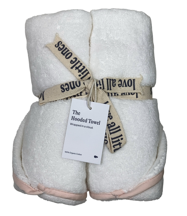 Shop Lalo The Hooded Towel, Grapefruit at GoodBuy Gear