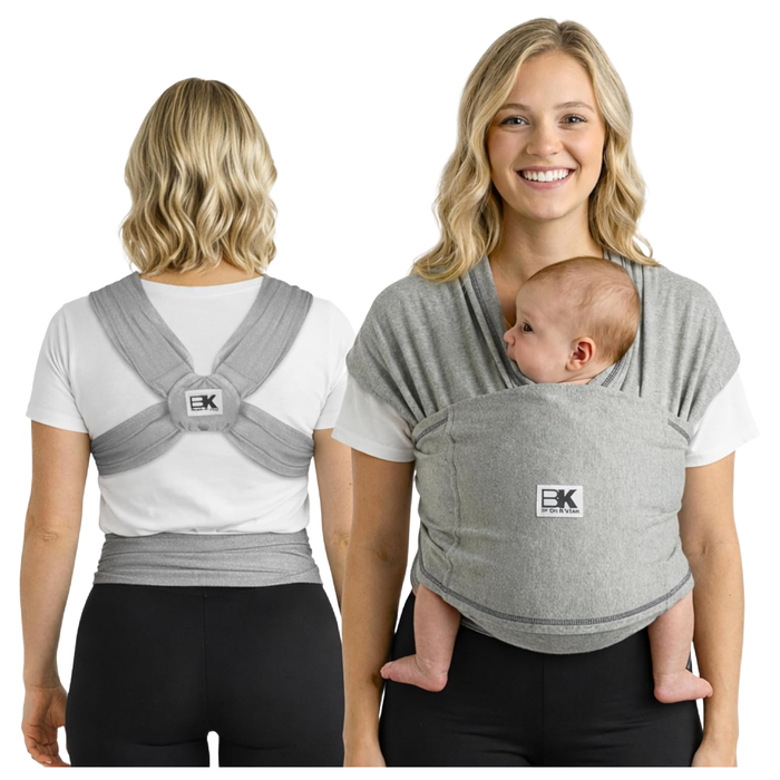 Shop Baby K'tan Baby Carrier, Heather Gray, Medium, Original at GoodBuy Gear