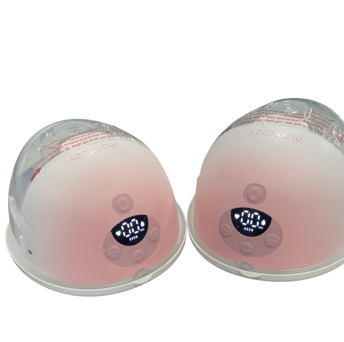 Shop Momcozy All-in-one M5 Double Wearable Breast Pump, Gradiant Pink at GoodBuy Gear