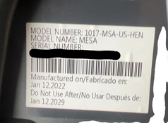 Shop UPPAbaby MESA Infant Car Seat, 2022, Henry (Blue Marl) at GoodBuy Gear