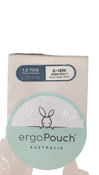Shop ErgoPouch Jersey Sleeping Bag, Grey Marle, 1.0 TOG, 3-12M at GoodBuy Gear