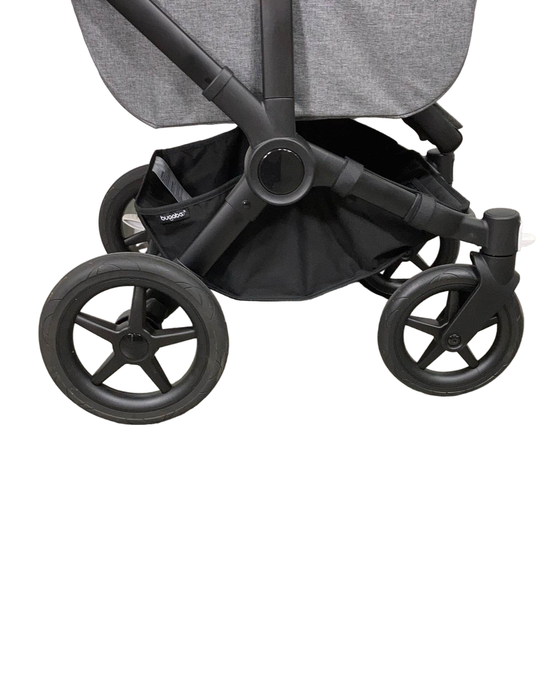 used Bugaboo Donkey 5 Stroller Mono, 2023, Grey Melange, Black