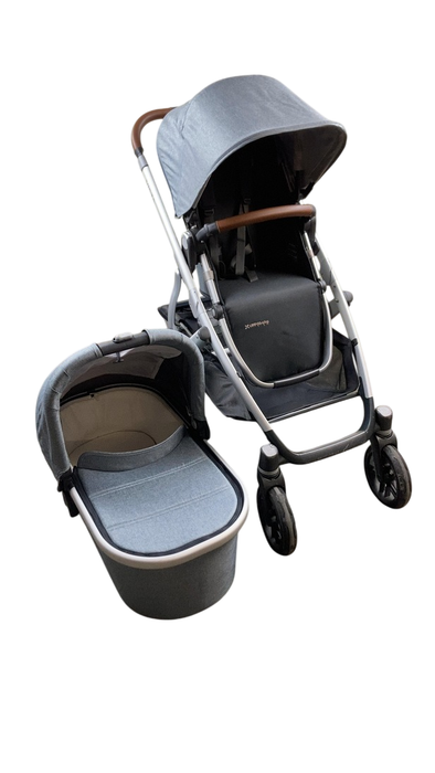 Shop UPPAbaby VISTA V2 Stroller, 2021, Gregory (Blue Melange) at GoodBuy Gear